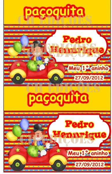 Rótulo de paçoca